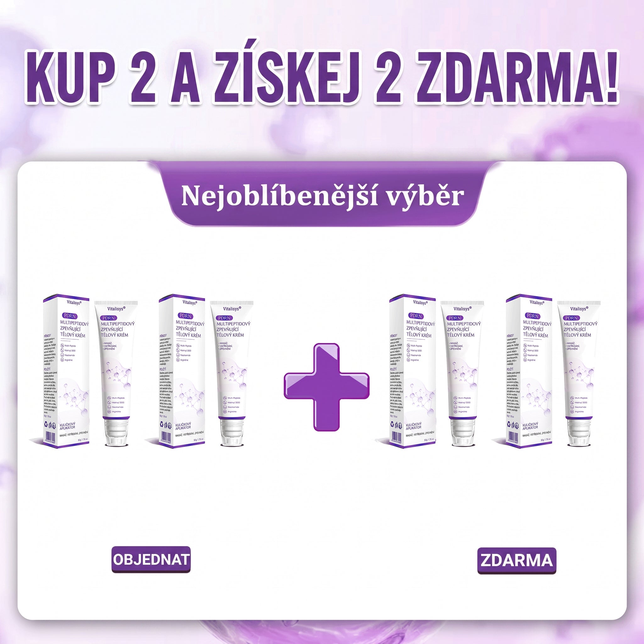 4 balení — Koupíte 2 dostanete 2 zdarma