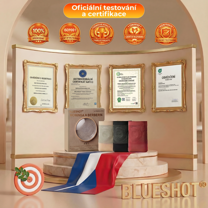Oficiální značkový e-shop 👑 BLUESHOT® 2026 – Moringa & Berberin: Tvarující šortky 4 v 1 s mikročásticemi pro spalování tuků🧡