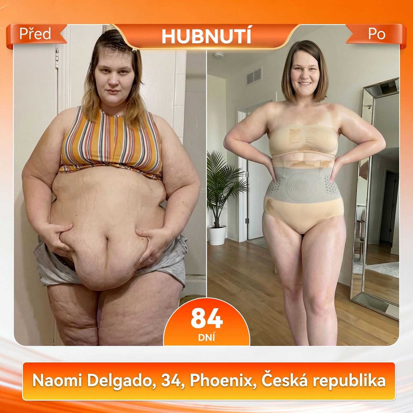 Oficiální značkový e-shop 👑 BLUESHOT® 2026 – Moringa & Berberin: Tvarující šortky 4 v 1 s mikročásticemi pro spalování tuků🧡