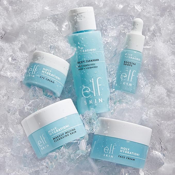 SKIN Holy Hydration! Mini sada pro hydratovanou pleť, Čistící gel, Odstraňovač make-upu, Hydratační krém