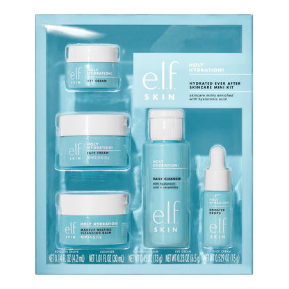 SKIN Holy Hydration! Mini sada pro hydratovanou pleť, Čistící gel, Odstraňovač make-upu, Hydratační krém