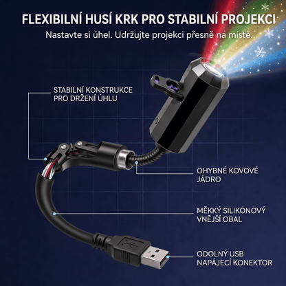 𝐕á𝐧𝐨č𝐧í 𝐞𝐝𝐢𝐜𝐞🎄 | 🏆𝐋𝐄𝐅𝐔𝐍®  INTELIGENTNÍ 5D VÁNOČNÍ PROJEKTOR NOVÉ GENERACE  🎅 Dynamické holografické světlo pro kouzelnou atmosféru domova